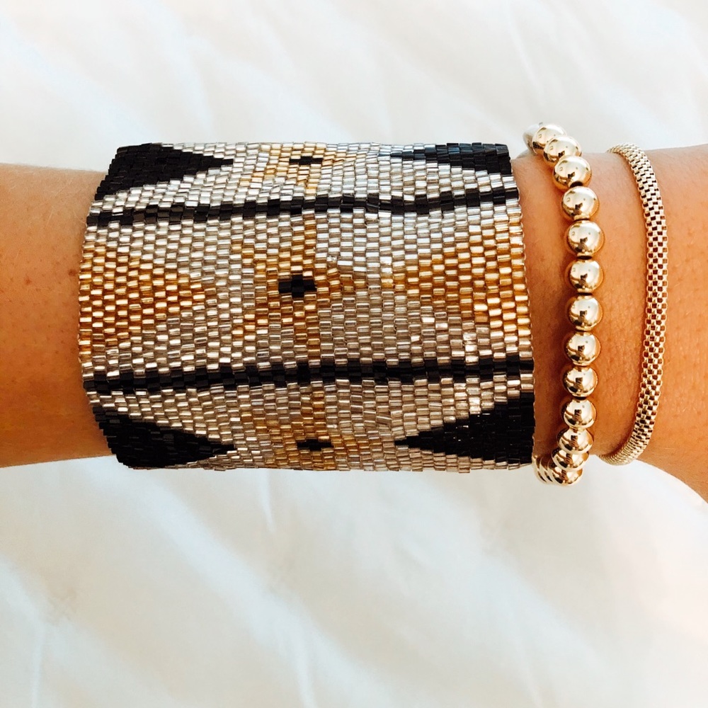 Hand Beaded Unique Bracelet